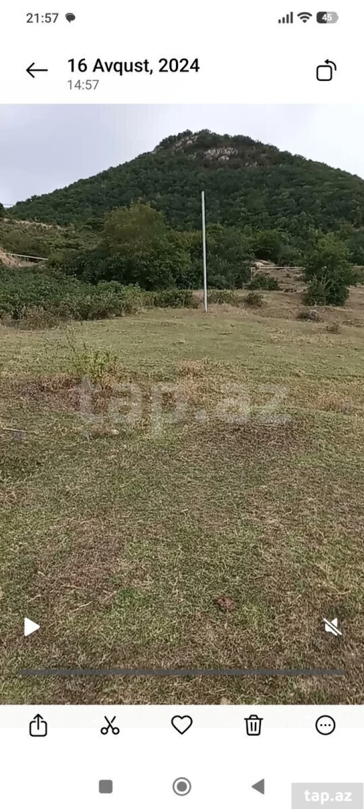 Satılır torpaq sahəsi