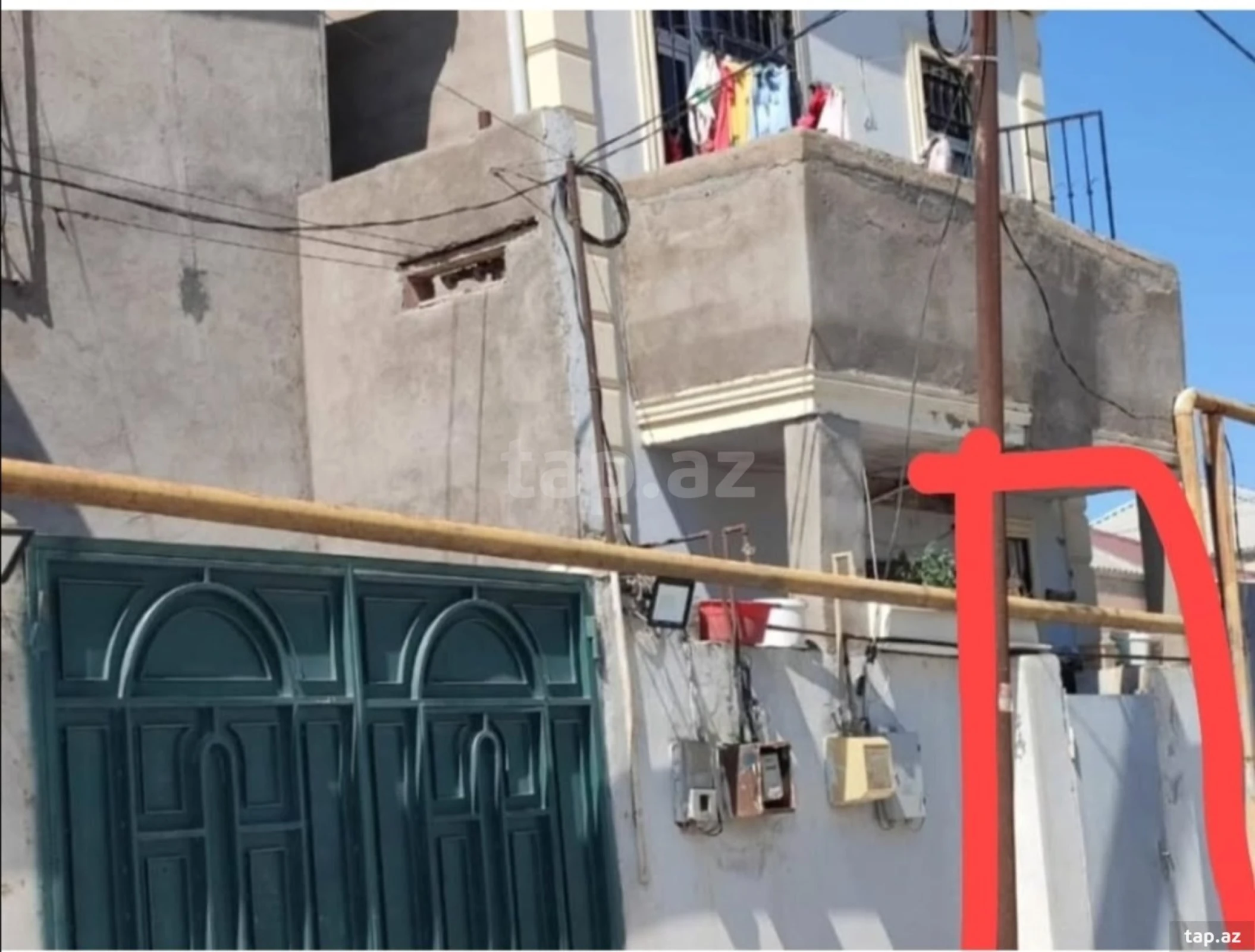 Kirayə verilir 3 otaqlı həyət evi