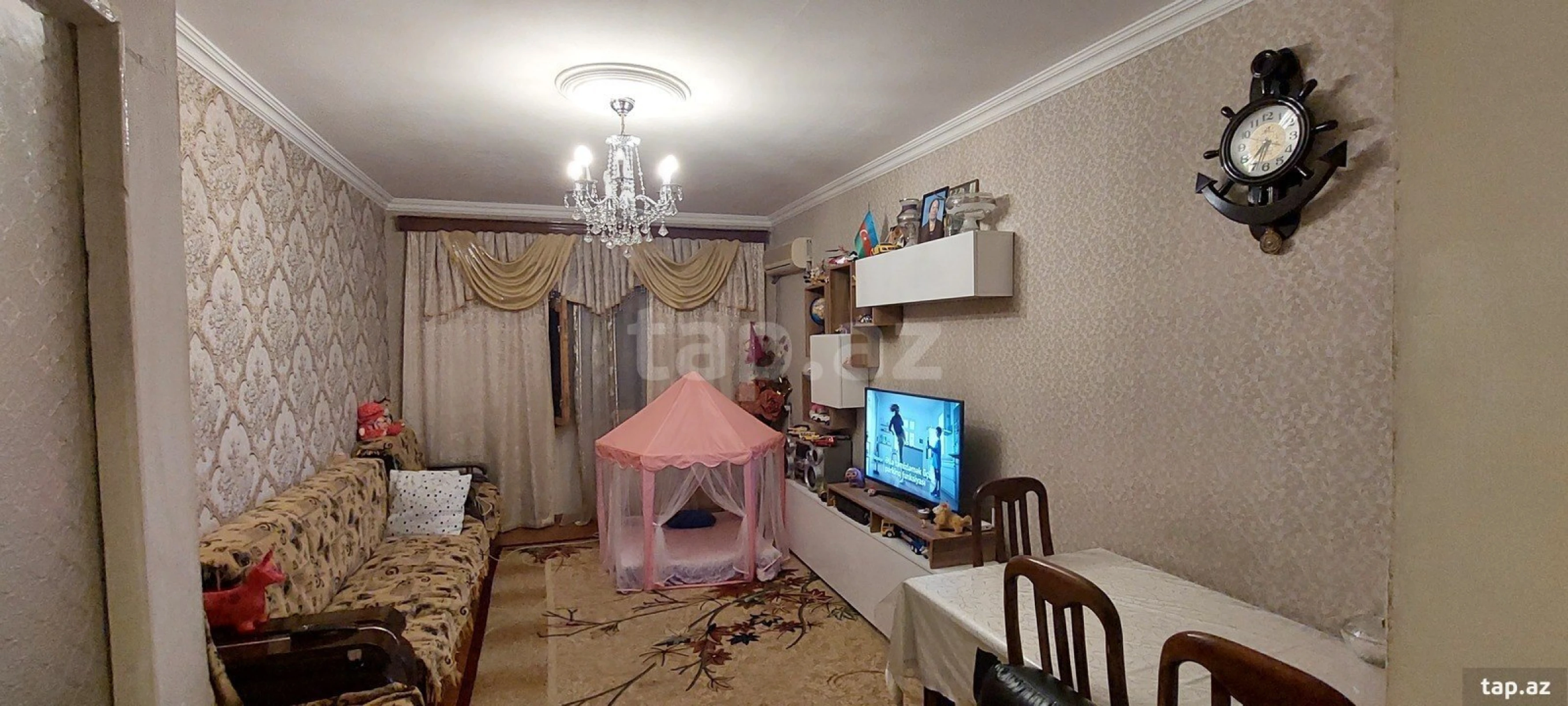 Satılır 5 otaqlı mənzil 100 m²