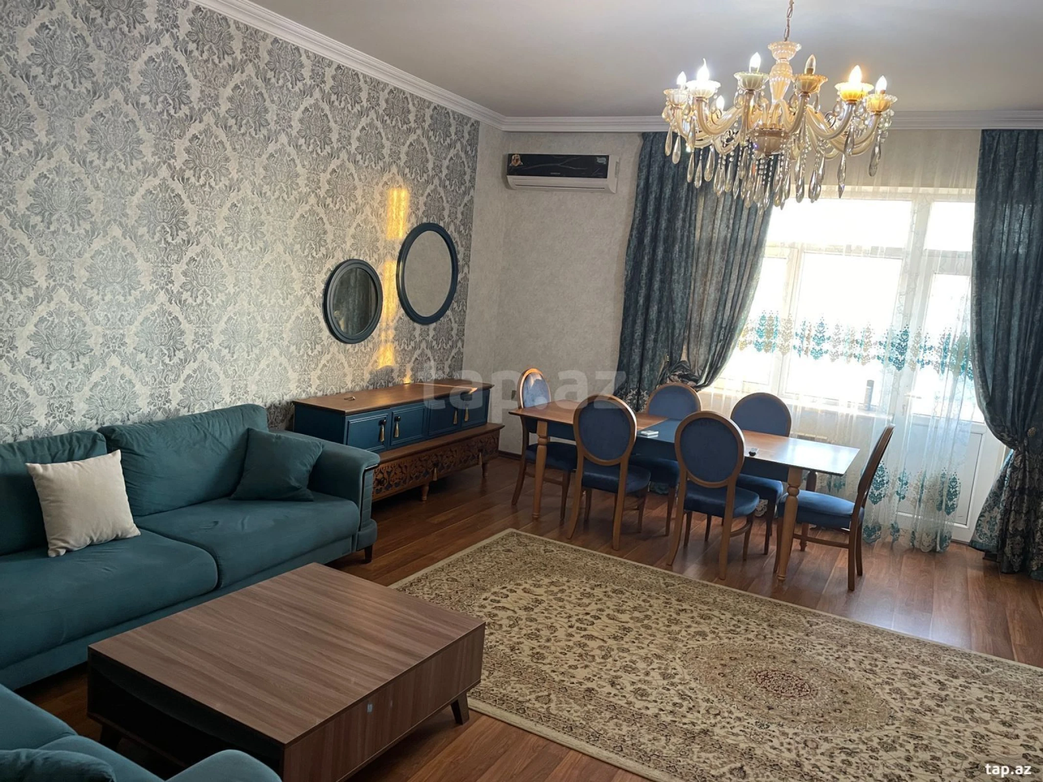 Kirayə verilir 4 otaqlı yeni tikili 170 m²