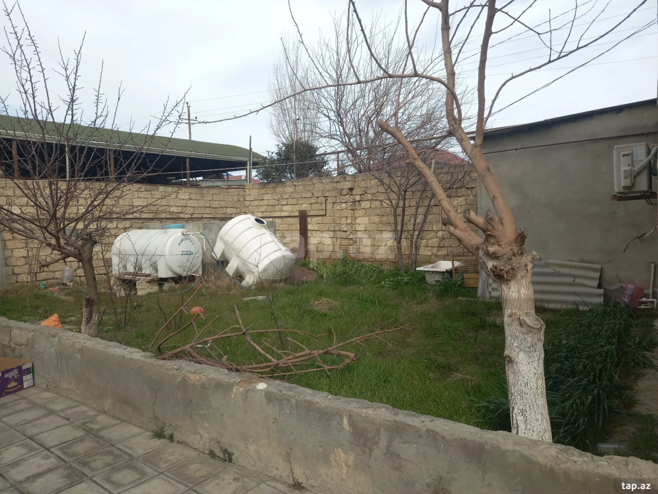 Kirayə verilir 2 otaqlı həyət evi