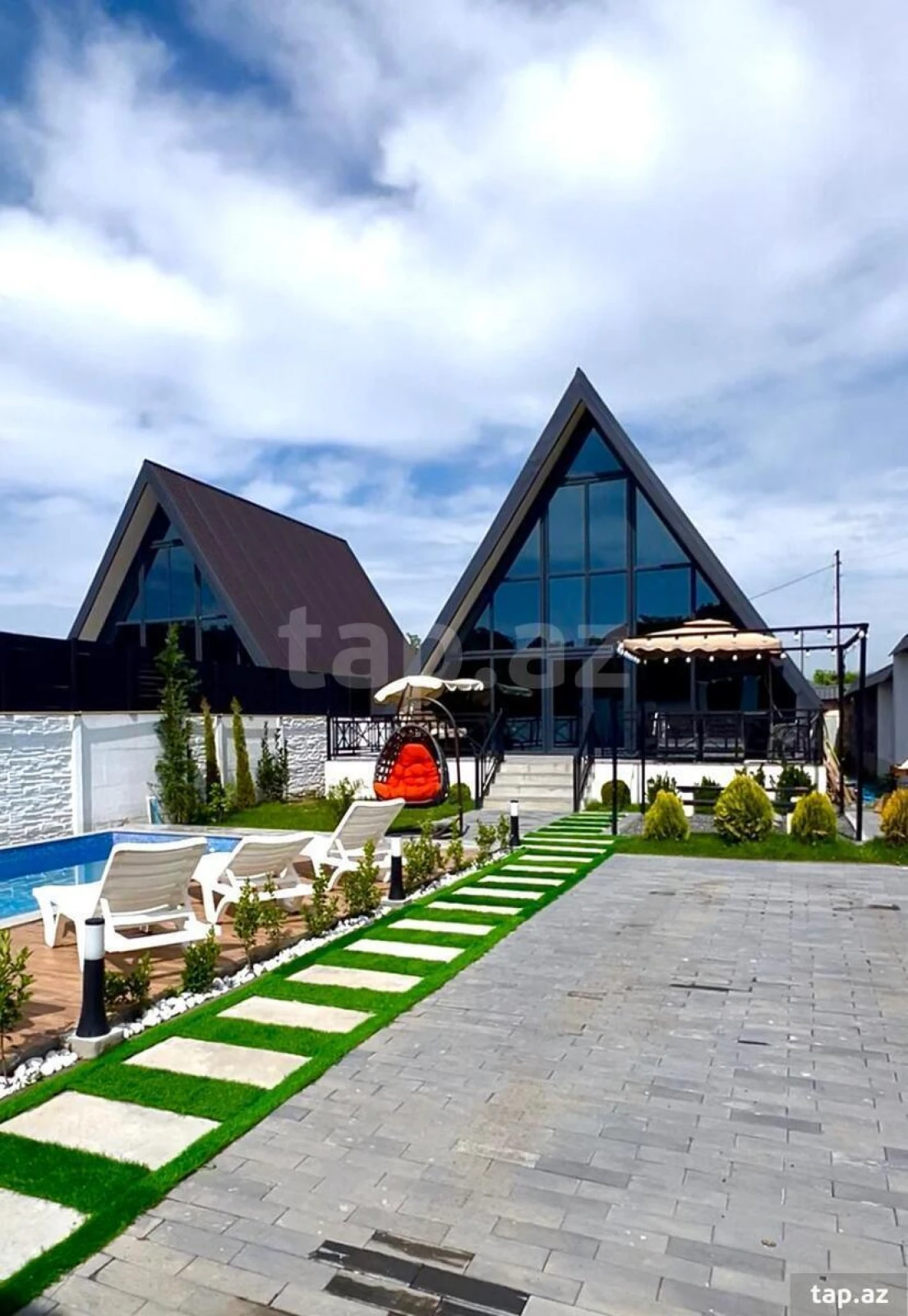 Kirayə verilir 3 otaqlı həyət evi