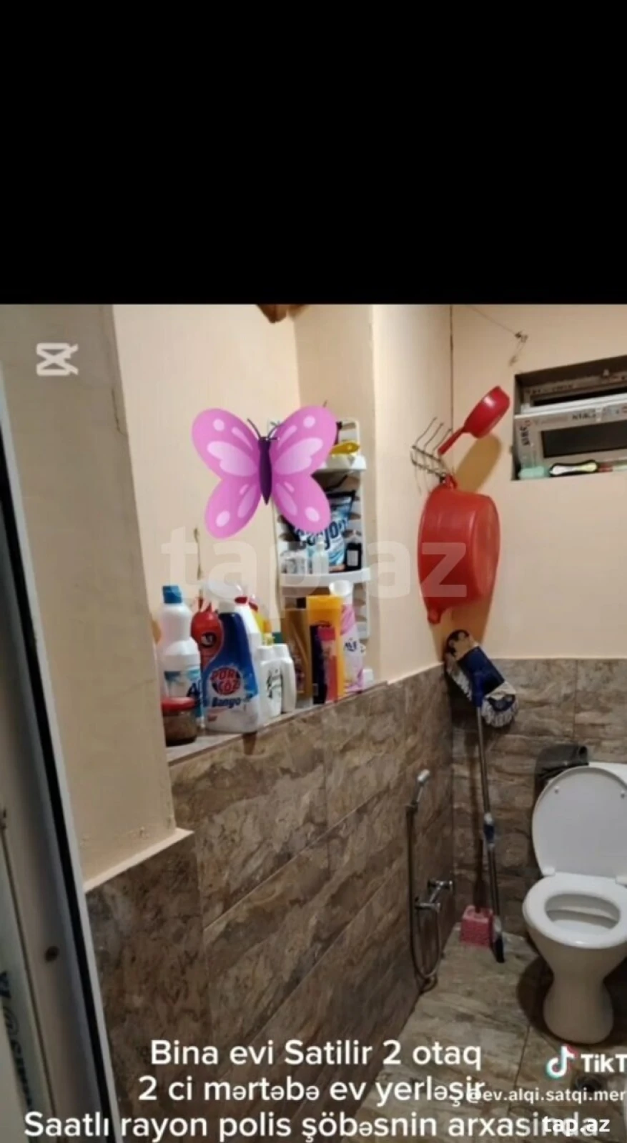 Satılır 2 otaqlı mənzil 31 m²
