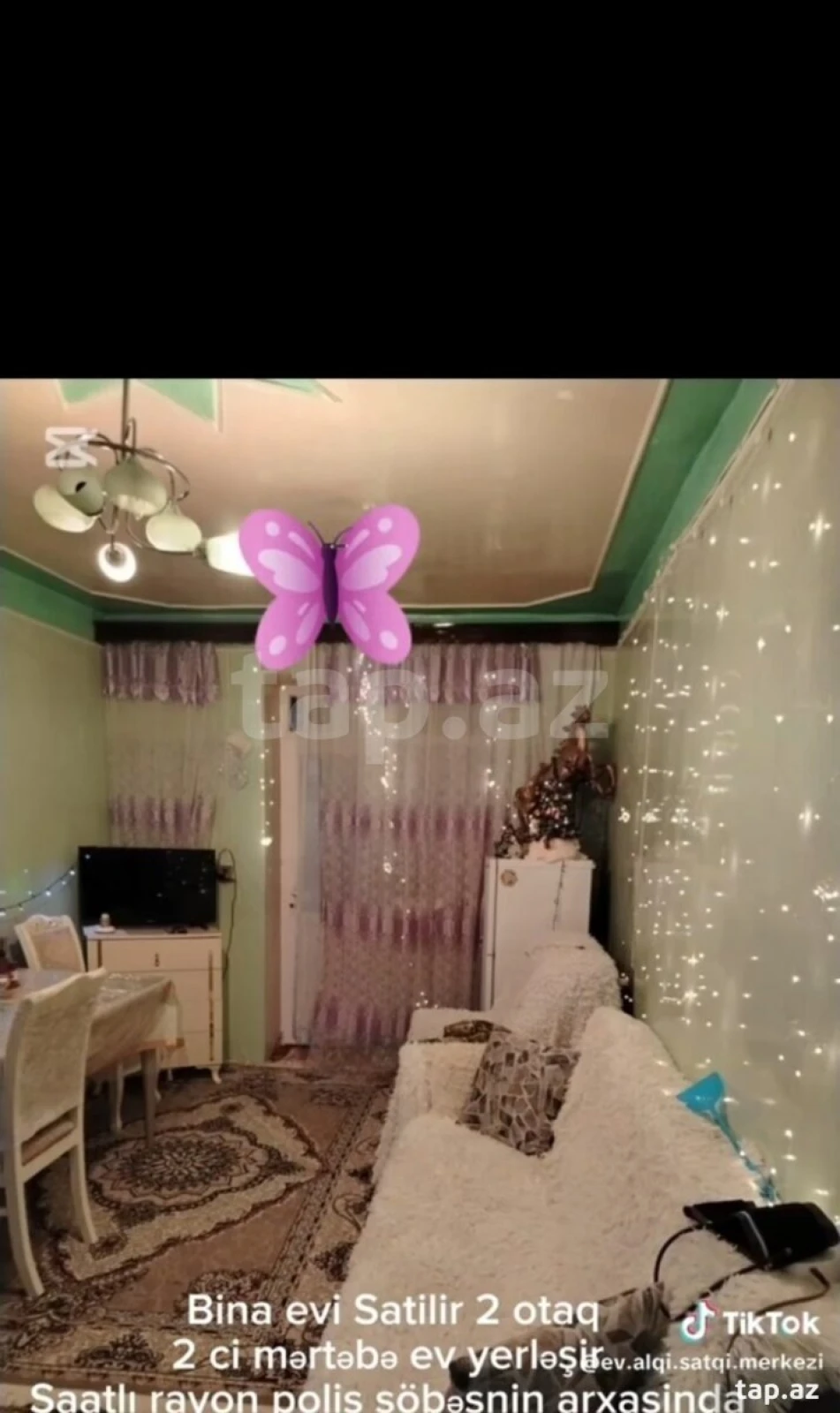 Satılır 2 otaqlı mənzil 31 m²