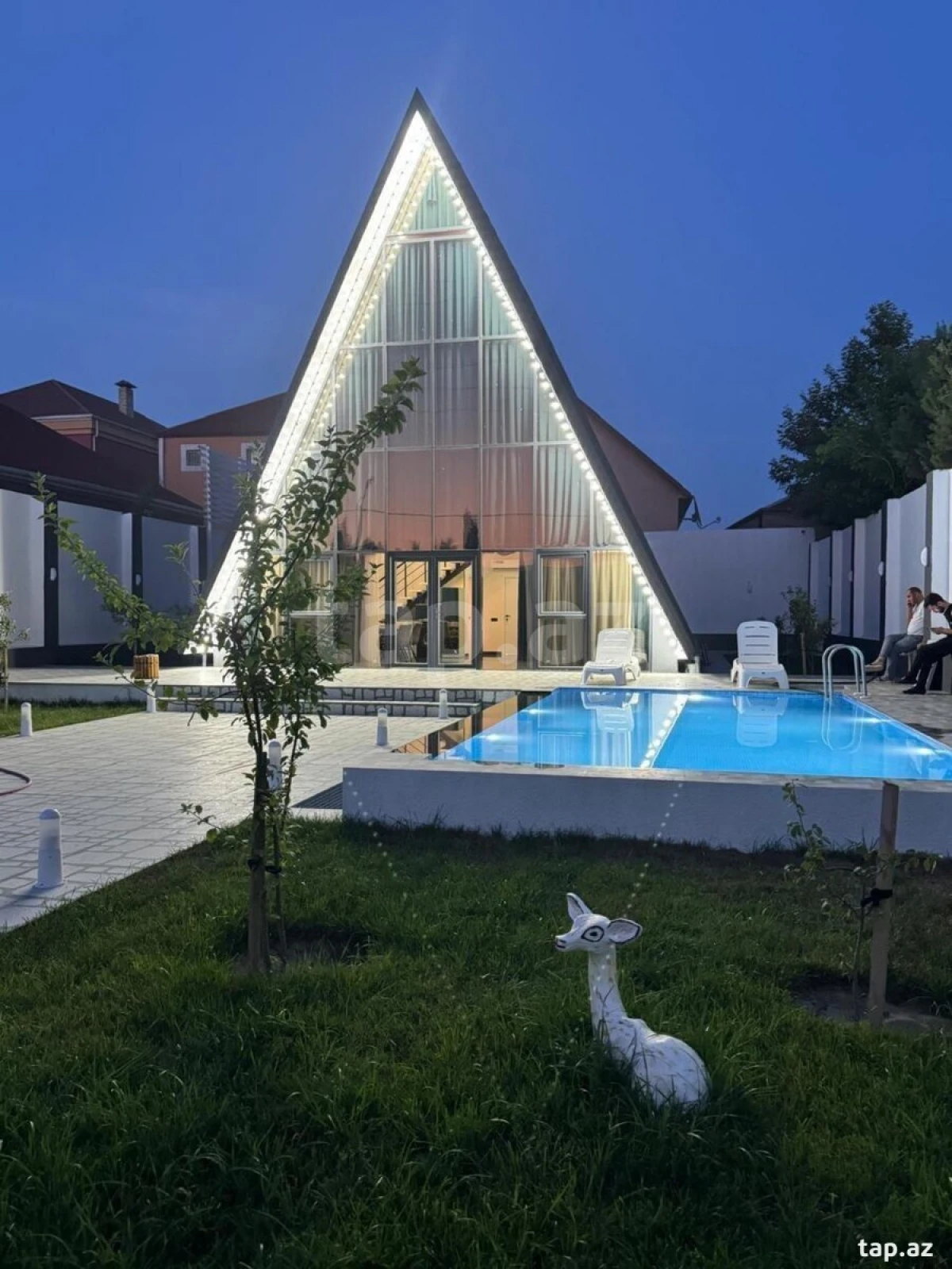 Kirayə verilir 3 otaqlı həyət evi