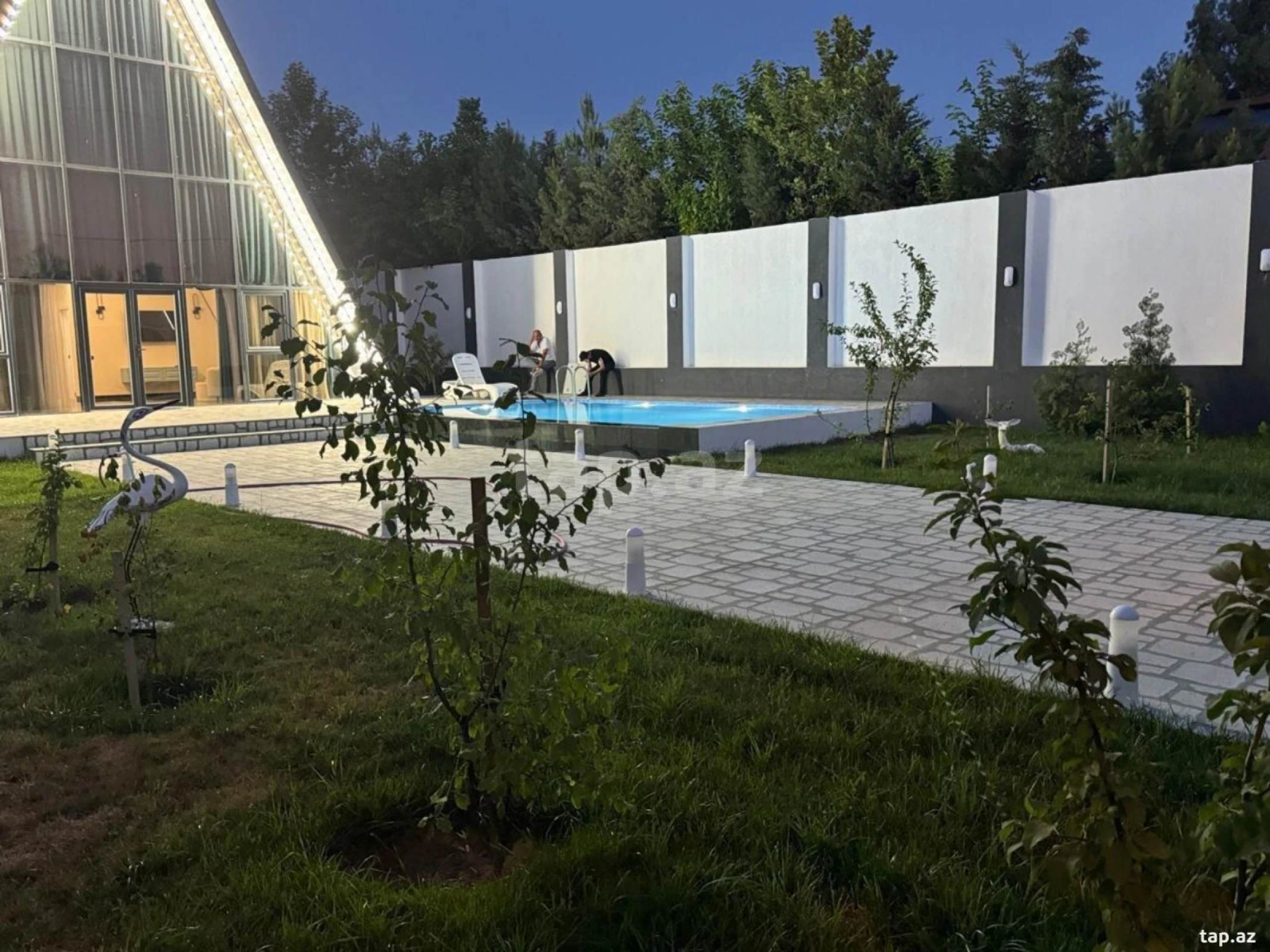 Kirayə verilir 3 otaqlı həyət evi