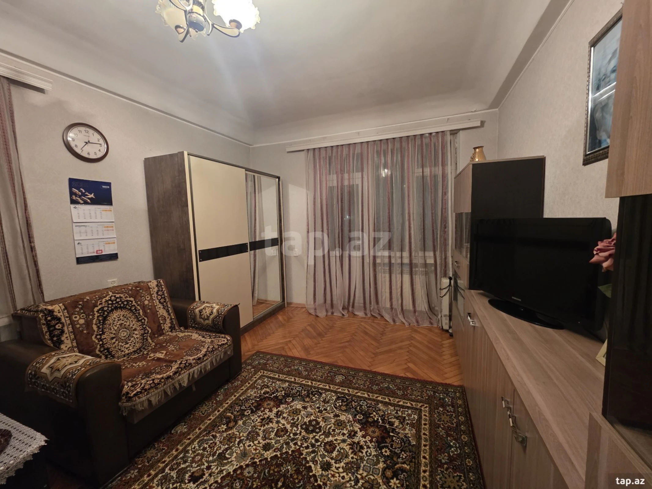 Kirayə verilir 1 otaqlı mənzil 45 m²