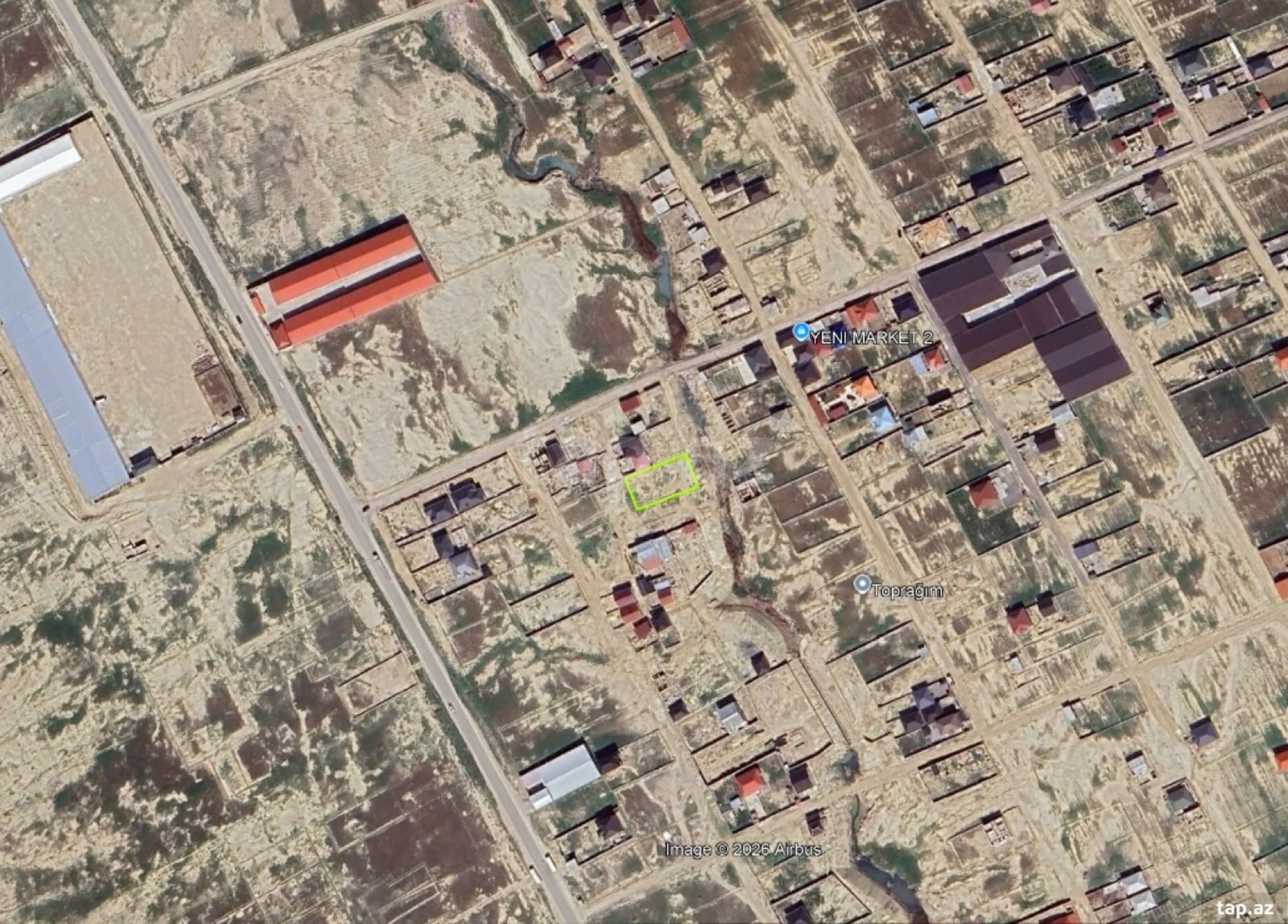 Satılır torpaq sahəsi