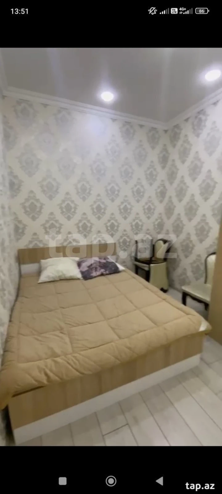 Kirayə verilir 2 otaqlı yeni tikili 50 m²