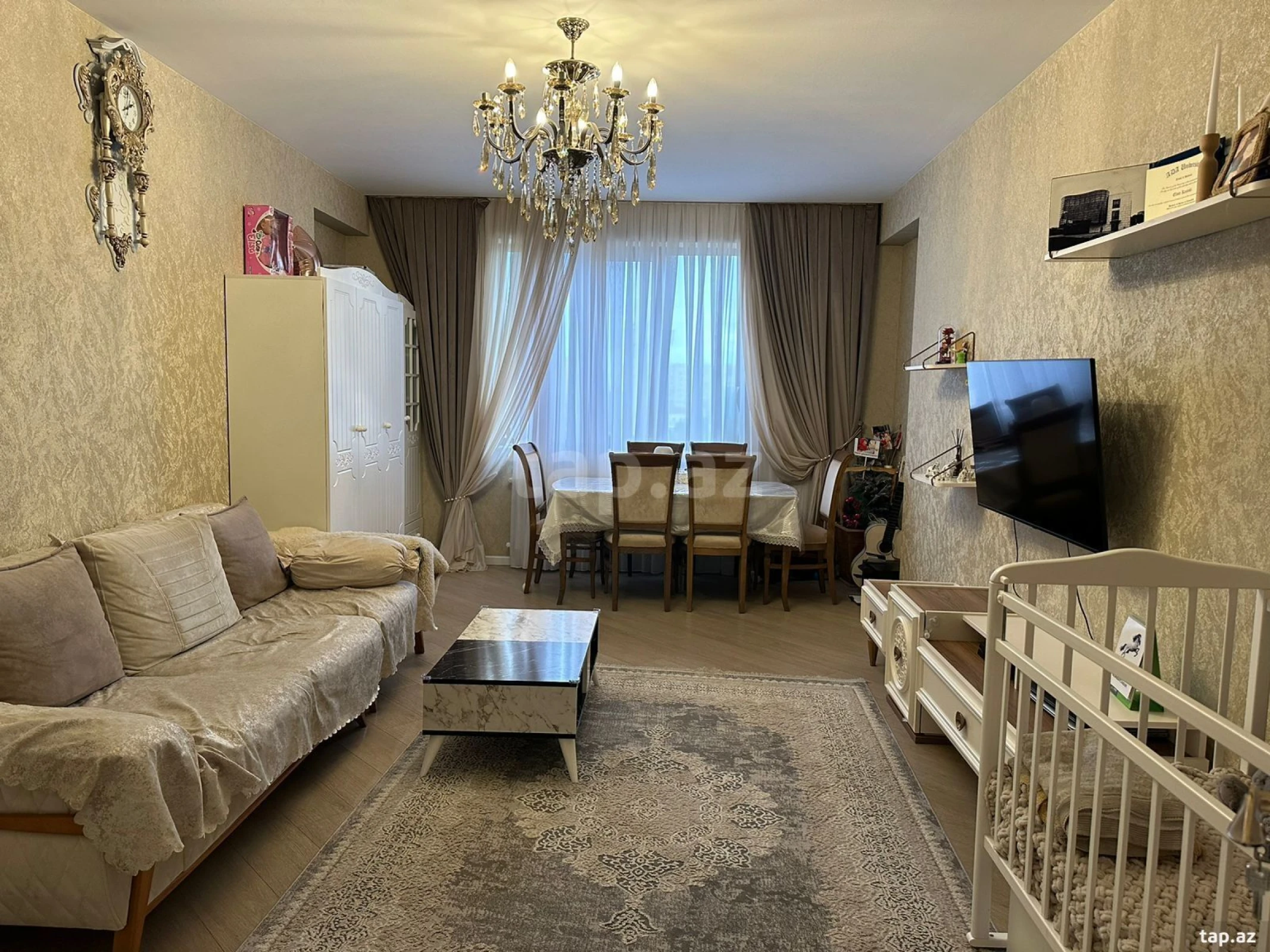 Kirayə verilir 2 otaqlı yeni tikili 94 m²
