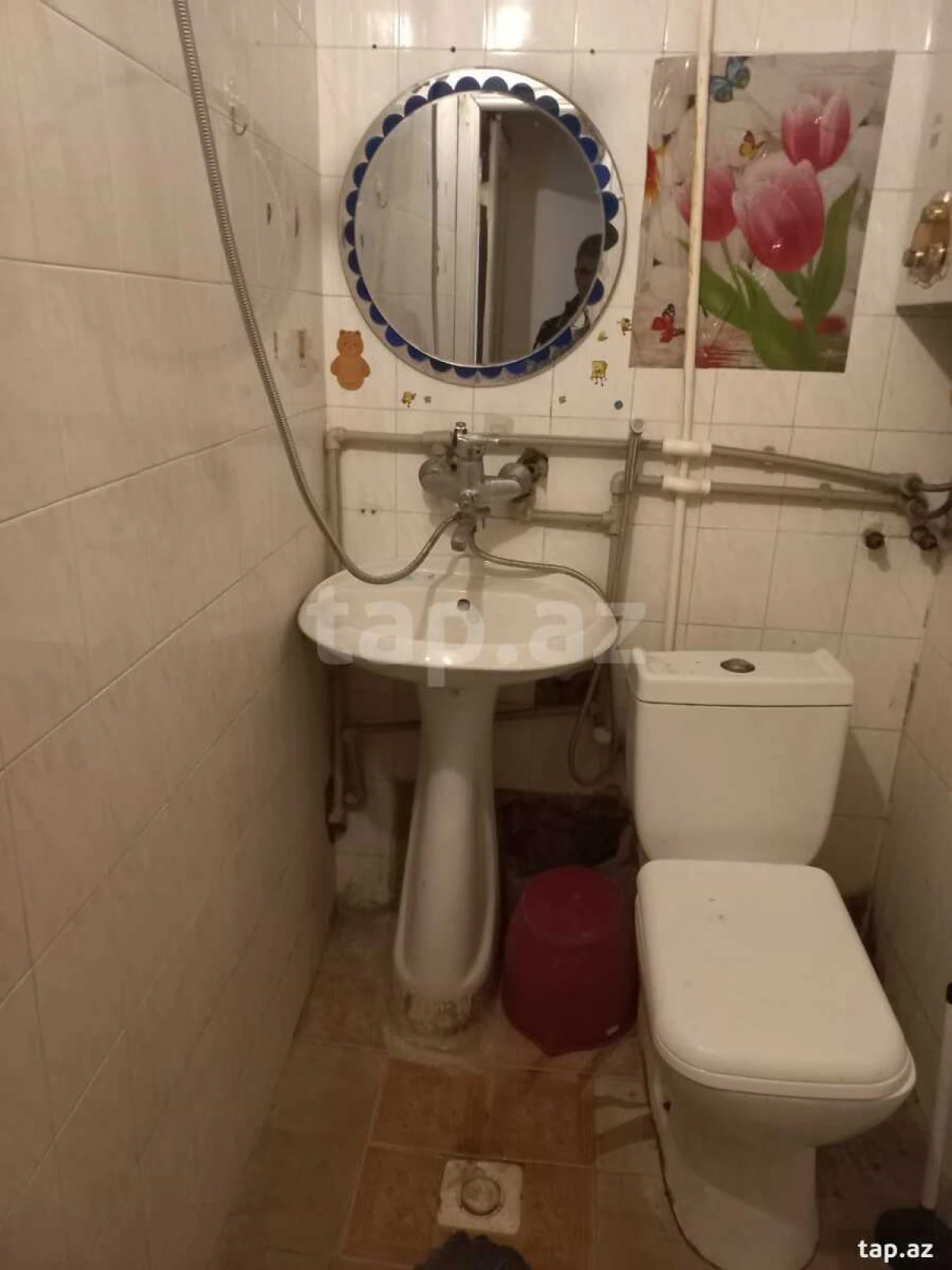 Kirayə verilir 1 otaqlı mənzil 35 m²