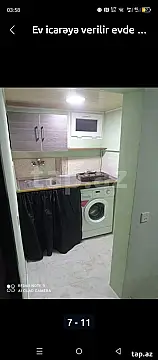 Kirayə verilir 1 otaqlı həyət evi