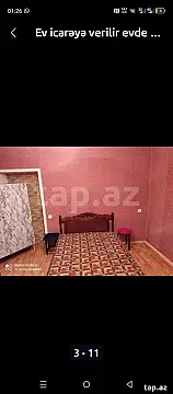 Kirayə verilir 1 otaqlı həyət evi