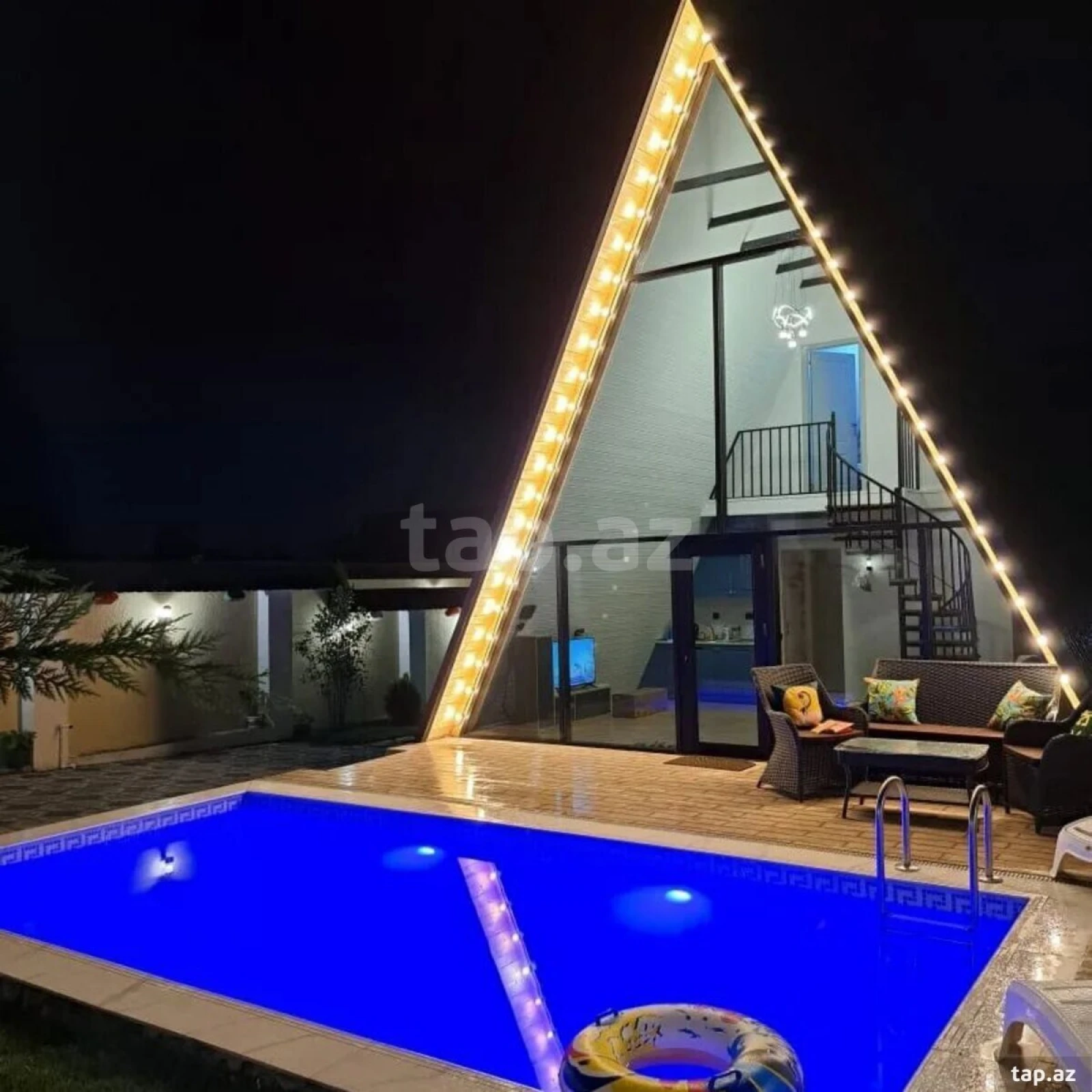 Kirayə verilir 3 otaqlı həyət evi