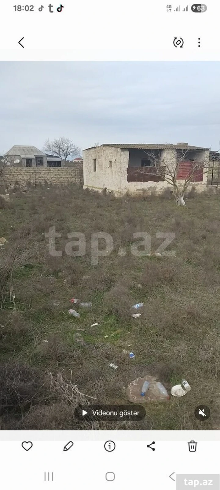 Satılır torpaq sahəsi