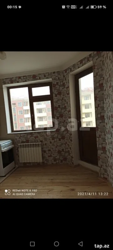 Kirayə verilir 1 otaqlı yeni tikili 30 m²