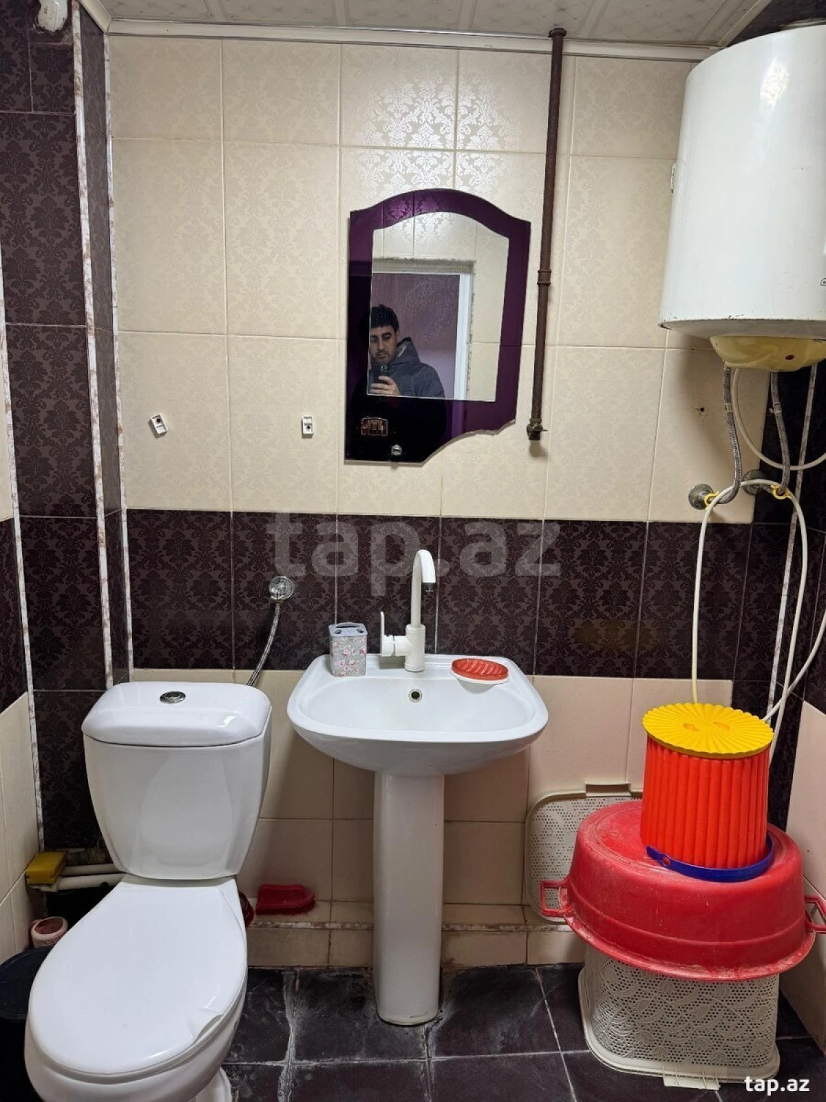 Kirayə verilir 1 otaqlı mənzil 35 m²