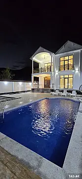 Kirayə verilir 5 otaqlı həyət evi — Qəbələ 5 otaq