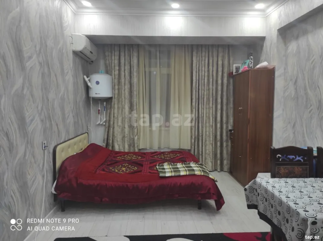 Kirayə verilir 1 otaqlı yeni tikili 30 m²