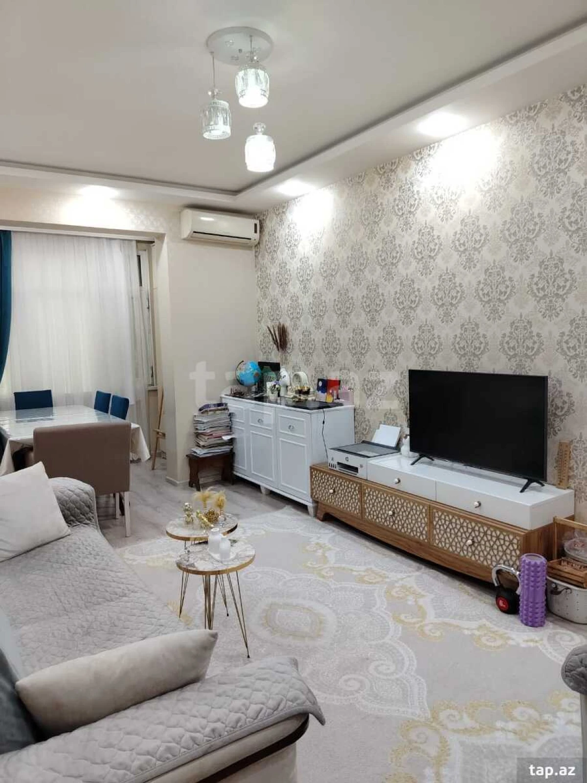 Satılır 2 otaqlı mənzil 60 m²