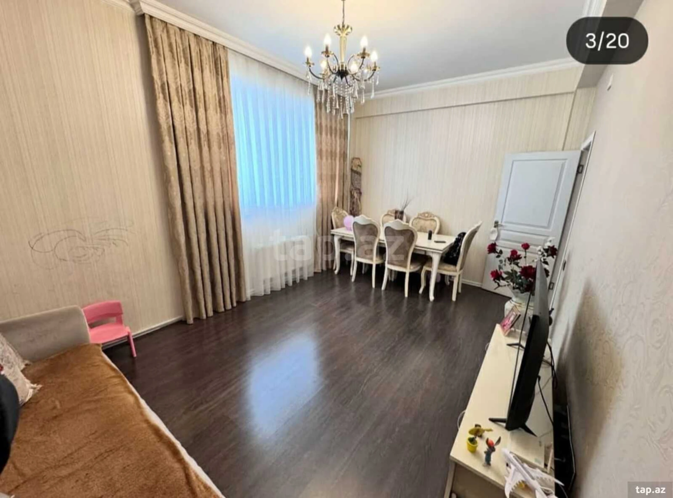 Satılır 2 otaqlı yeni tikili 60 m²