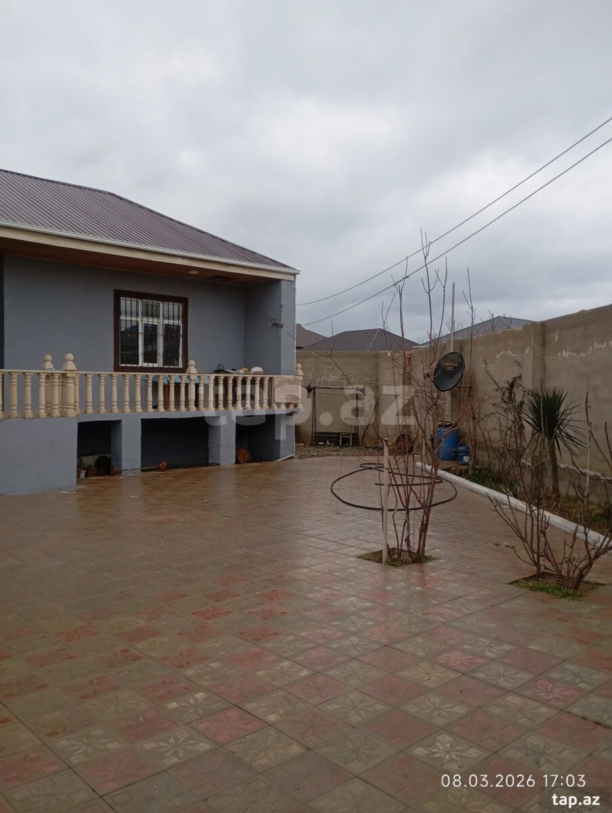 Satılır 3 otaqlı həyət evi