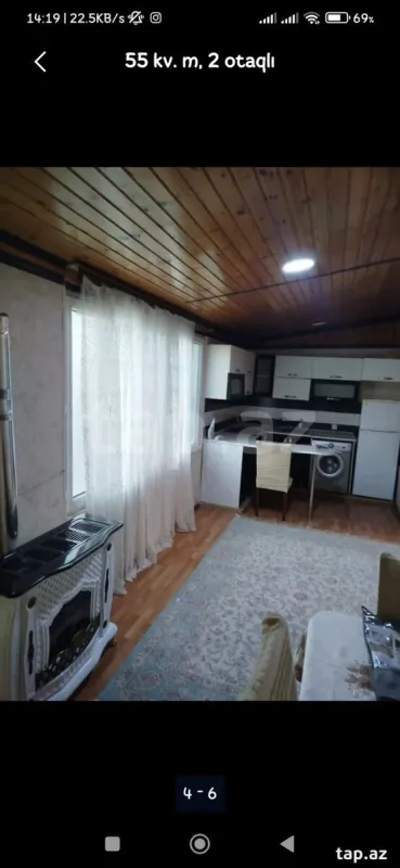 Kirayə verilir 2 otaqlı yeni tikili 100 m²