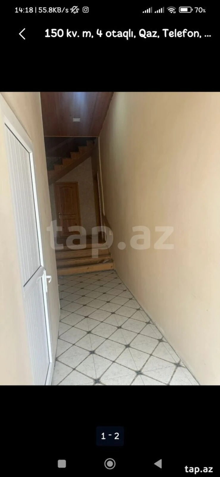 Kirayə verilir 2 otaqlı yeni tikili 100 m²