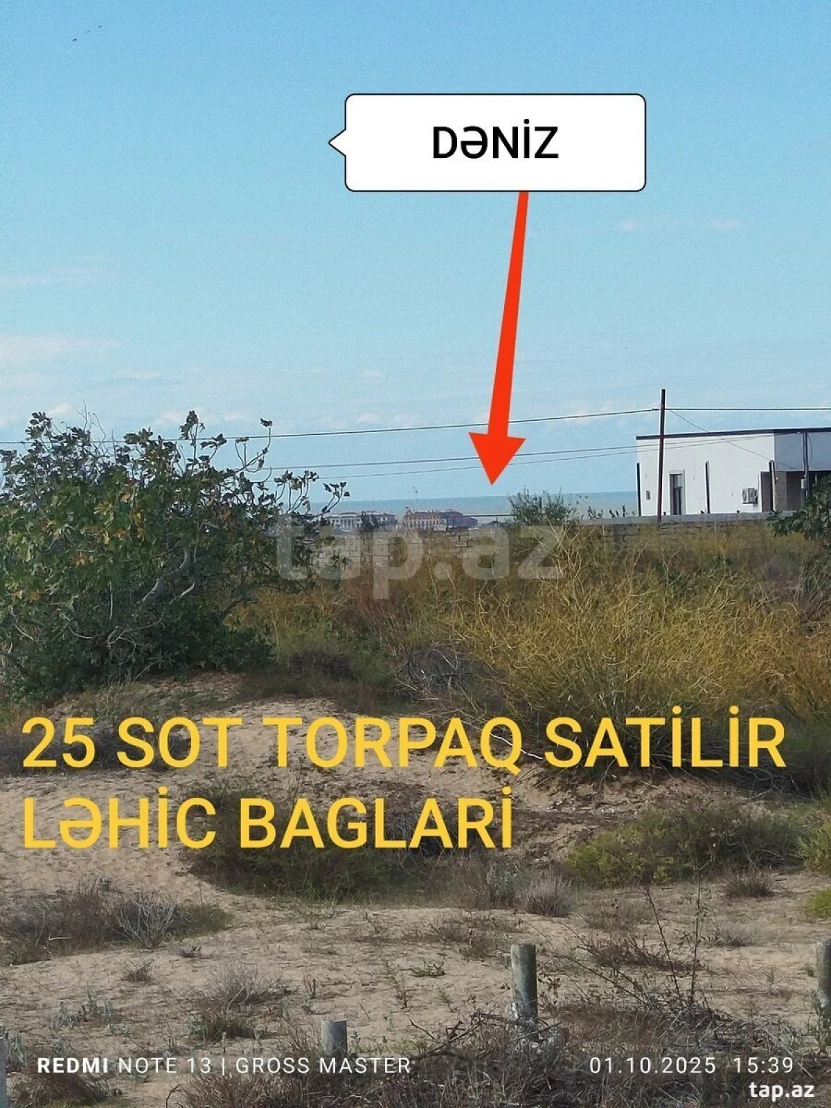 Satılır torpaq sahəsi
