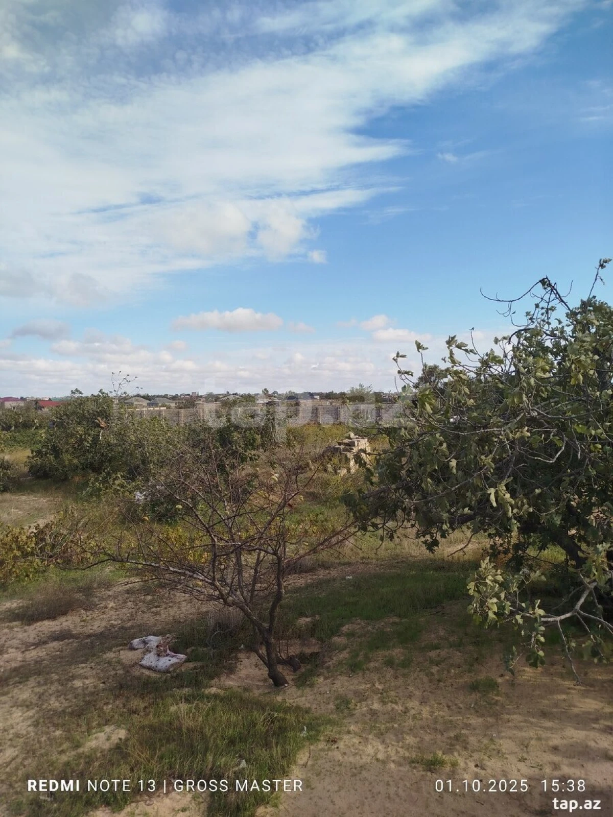 Satılır torpaq sahəsi