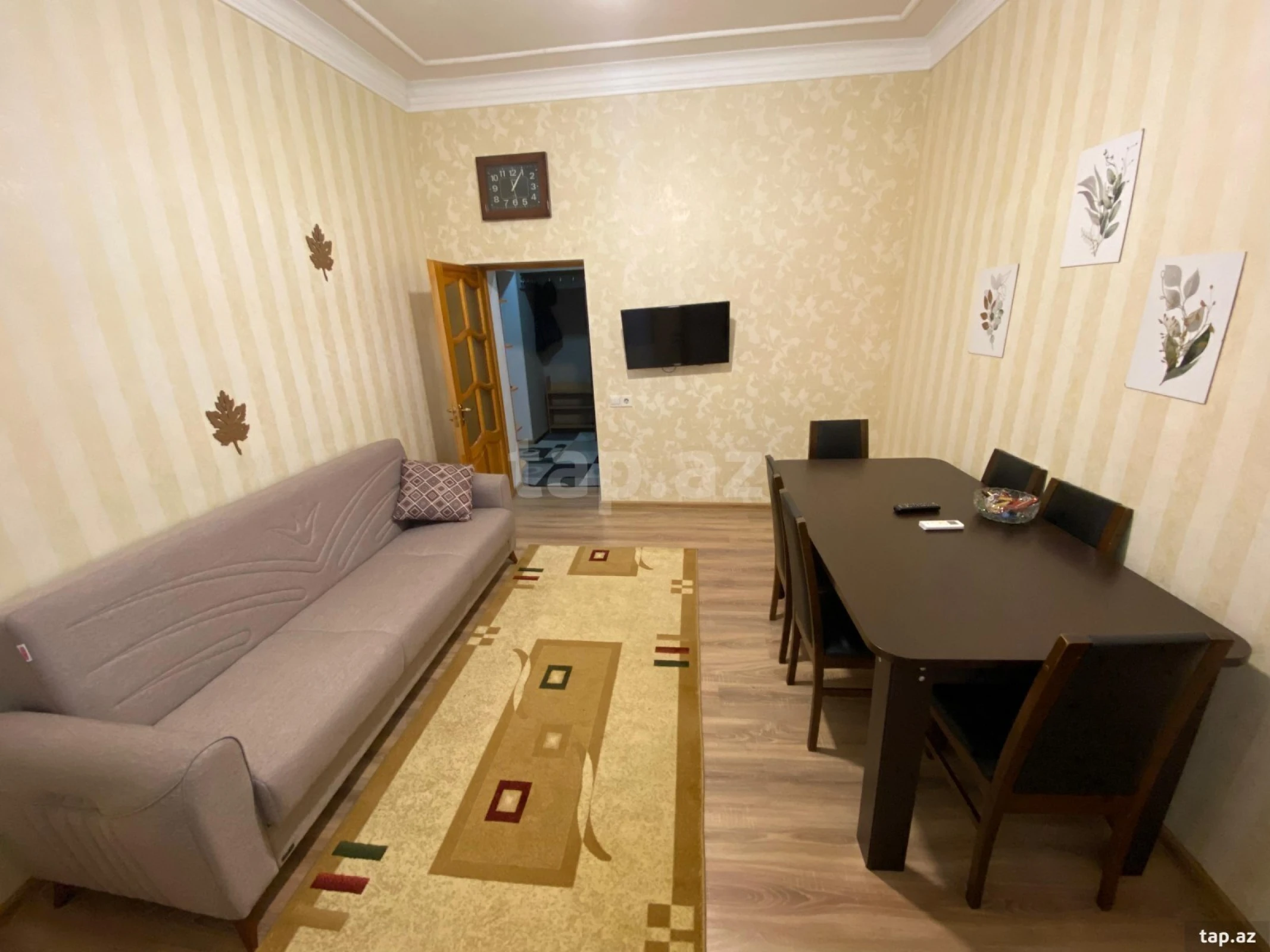 Kirayə verilir 3 otaqlı mənzil 60 m²
