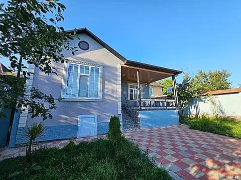 Kirayə verilir 2 otaqlı həyət evi 120 m² — Qəbələ 2 otaq 120.00 m²