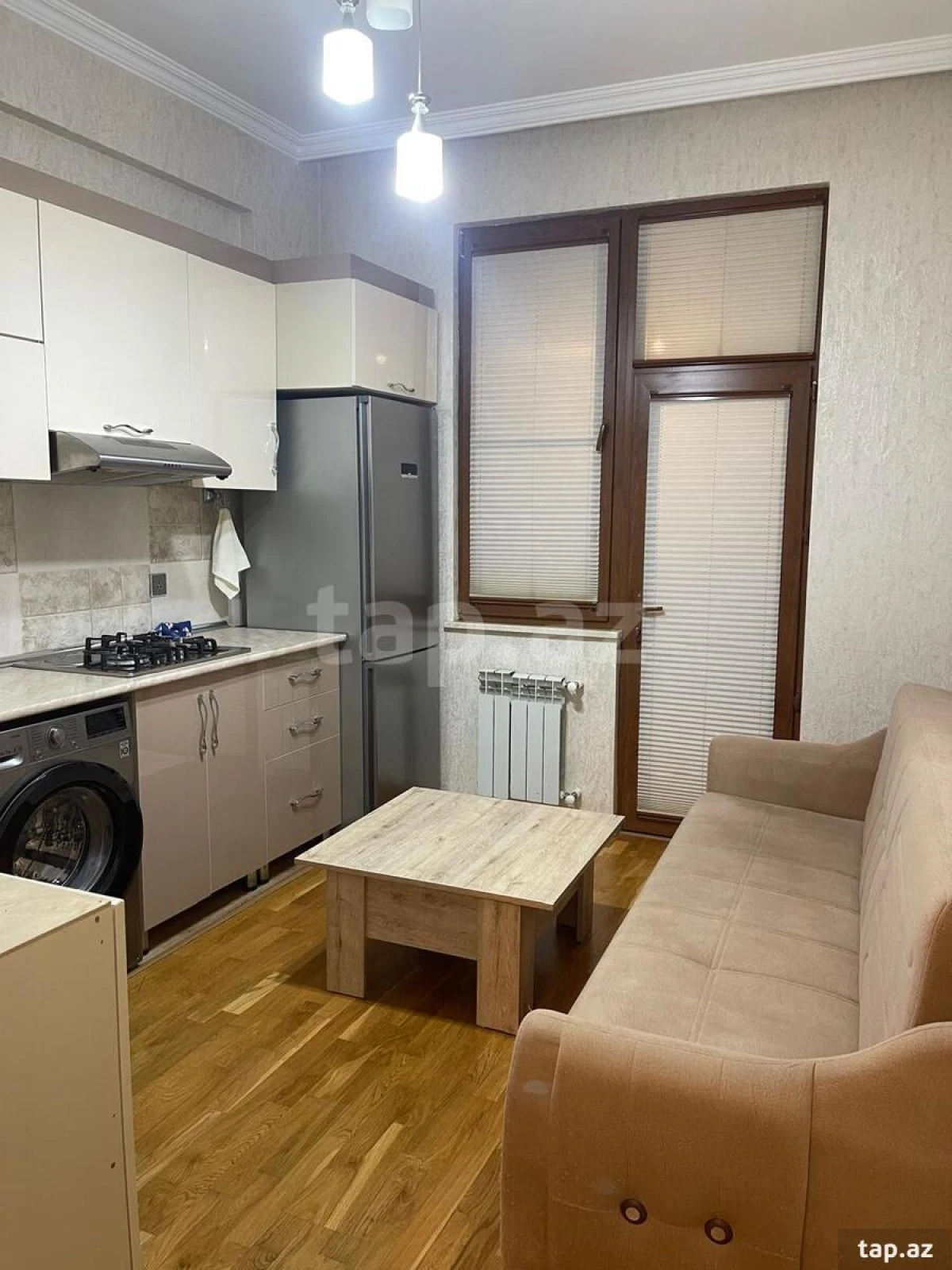 Kirayə verilir 1 otaqlı yeni tikili 60 m²