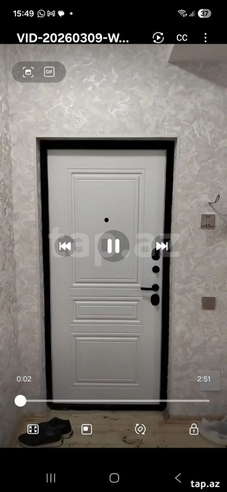 Kirayə verilir 2 otaqlı yeni tikili 60 m²