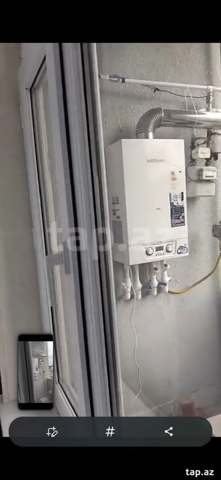 Kirayə verilir 2 otaqlı yeni tikili 60 m²