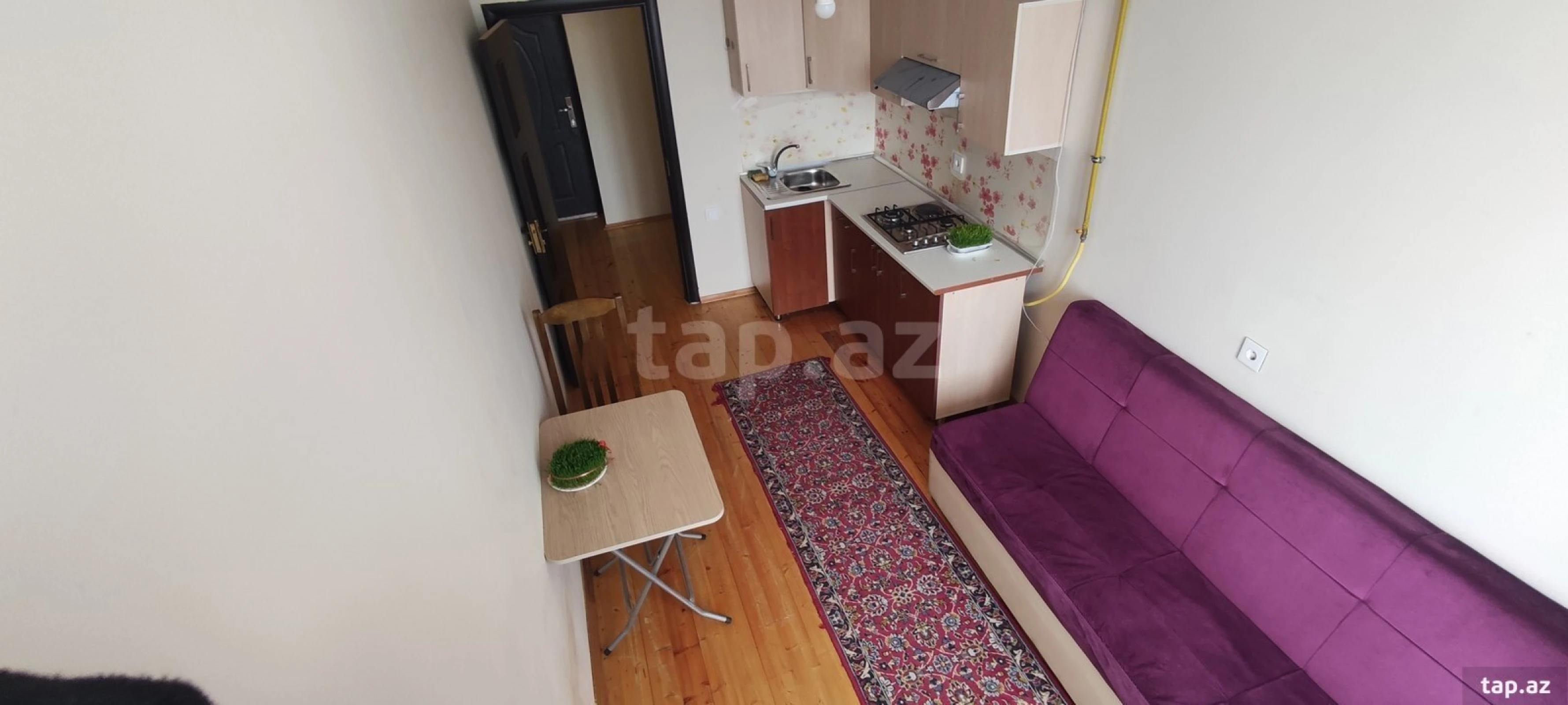 Kirayə verilir 2 otaqlı yeni tikili 35 m²
