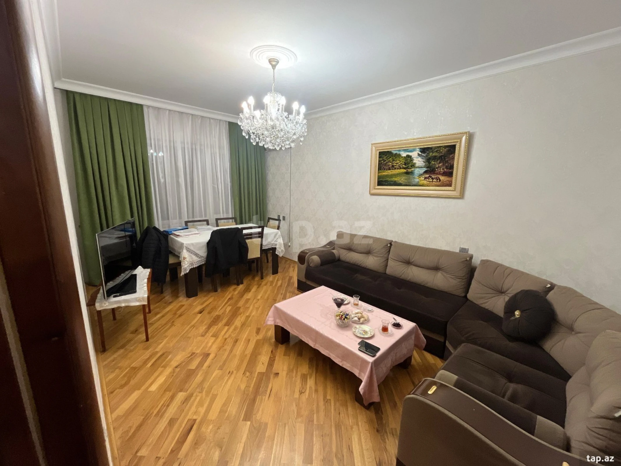 Satılır 4 otaqlı mənzil 80 m²