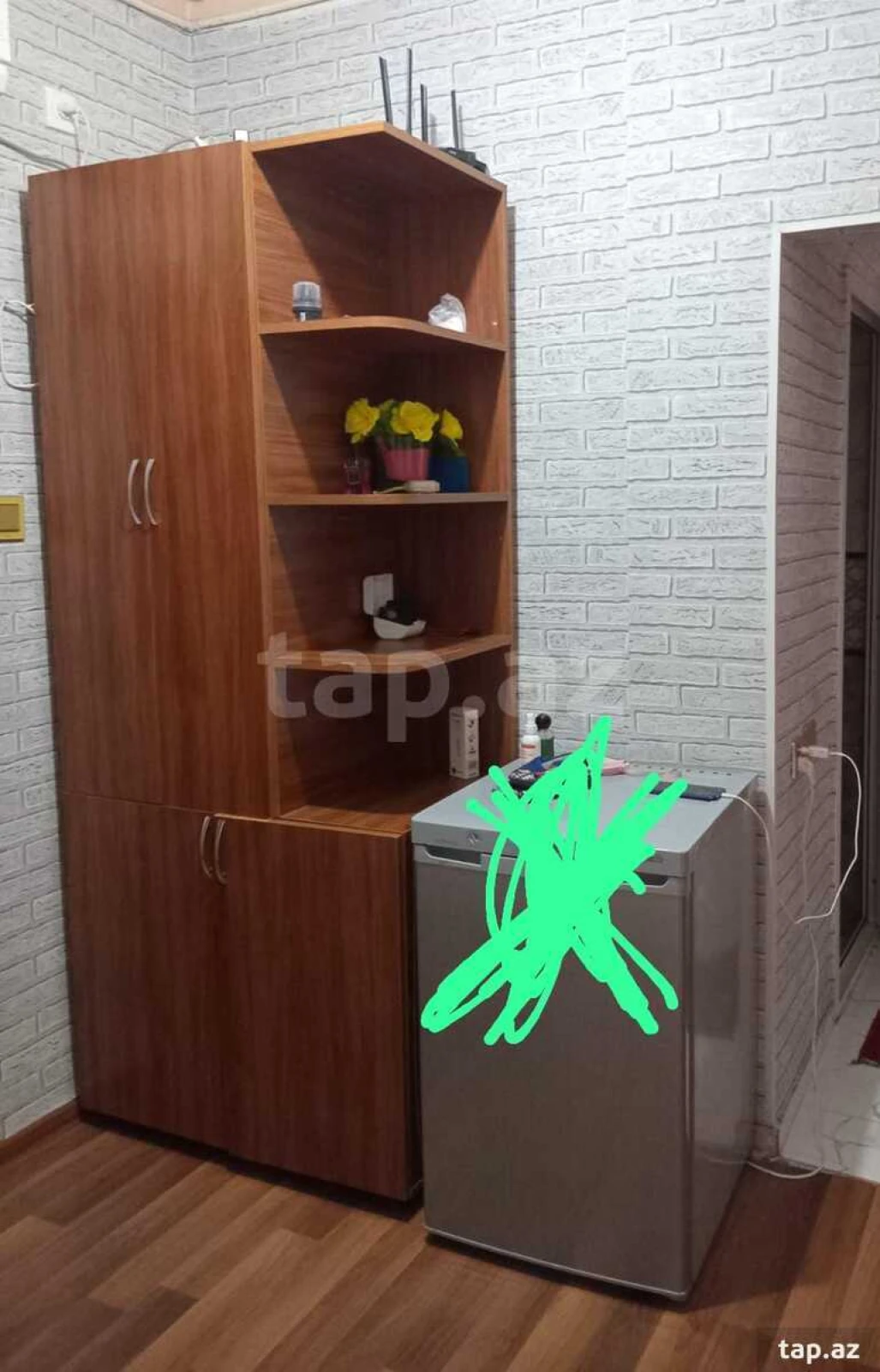 Kirayə verilir 3 otaqlı mənzil 70 m²