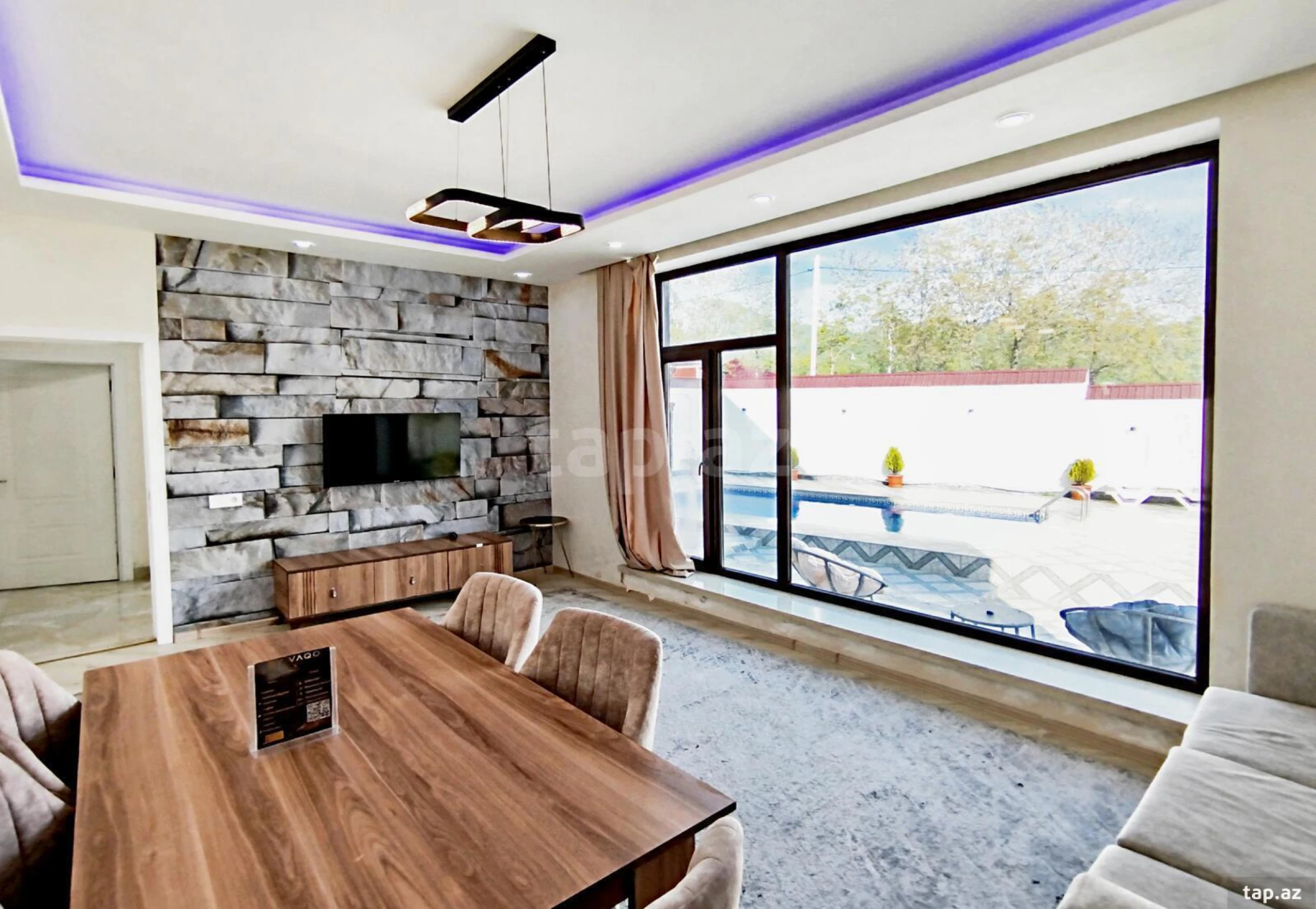 Kirayə verilir 4 otaqlı həyət evi