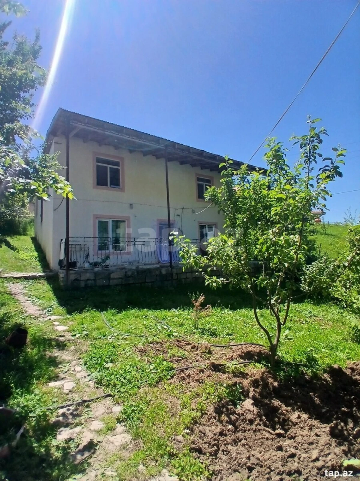 Kirayə verilir 3 otaqlı həyət evi