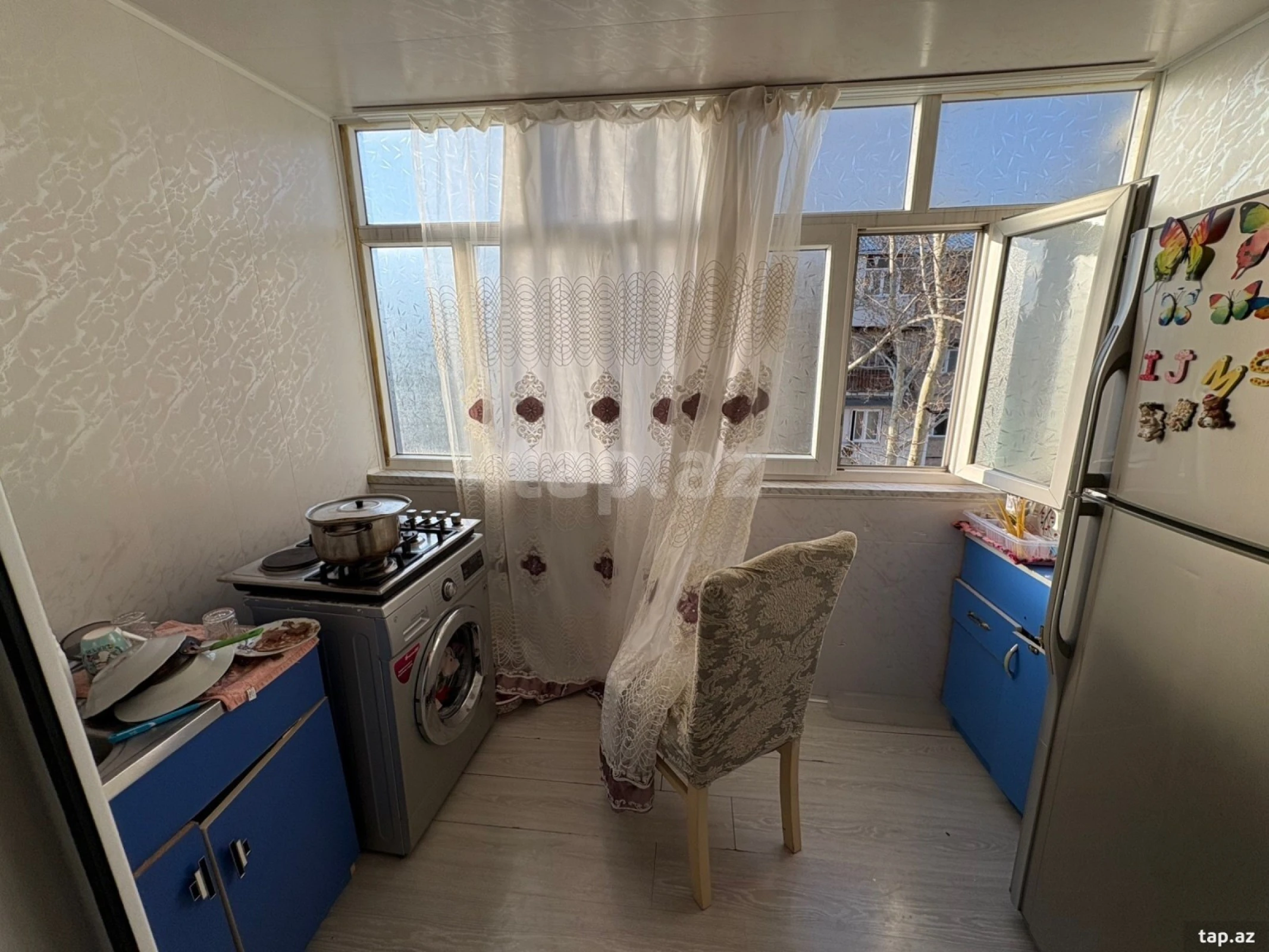 Satılır 3 otaqlı mənzil 55 m²