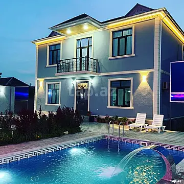 Kirayə verilir 5 otaqlı həyət evi 240 m² — Qəbələ 5 otaq 240.00 m²