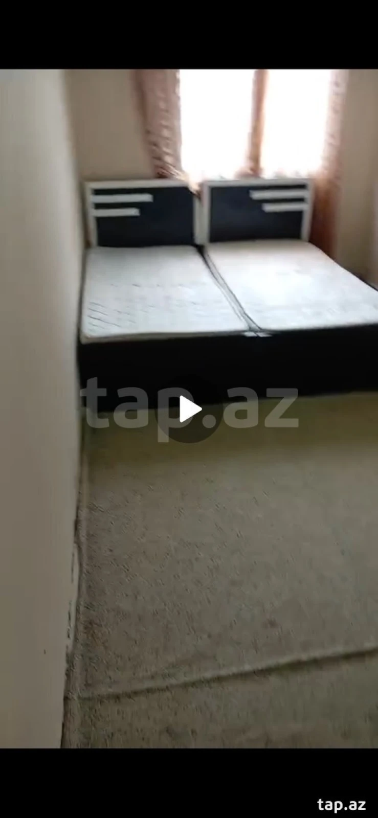 Kirayə verilir 2 otaqlı mənzil 45 m²