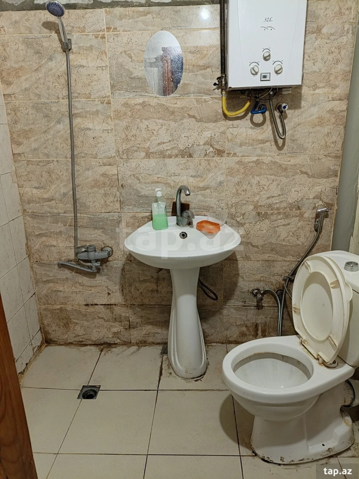 Kirayə verilir 1 otaqlı mənzil 36 m²