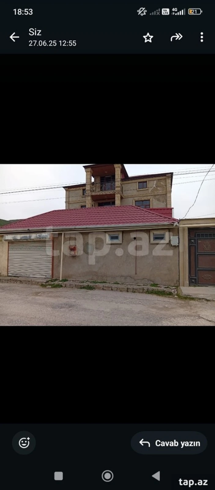 Satılır 6 otaqlı həyət evi