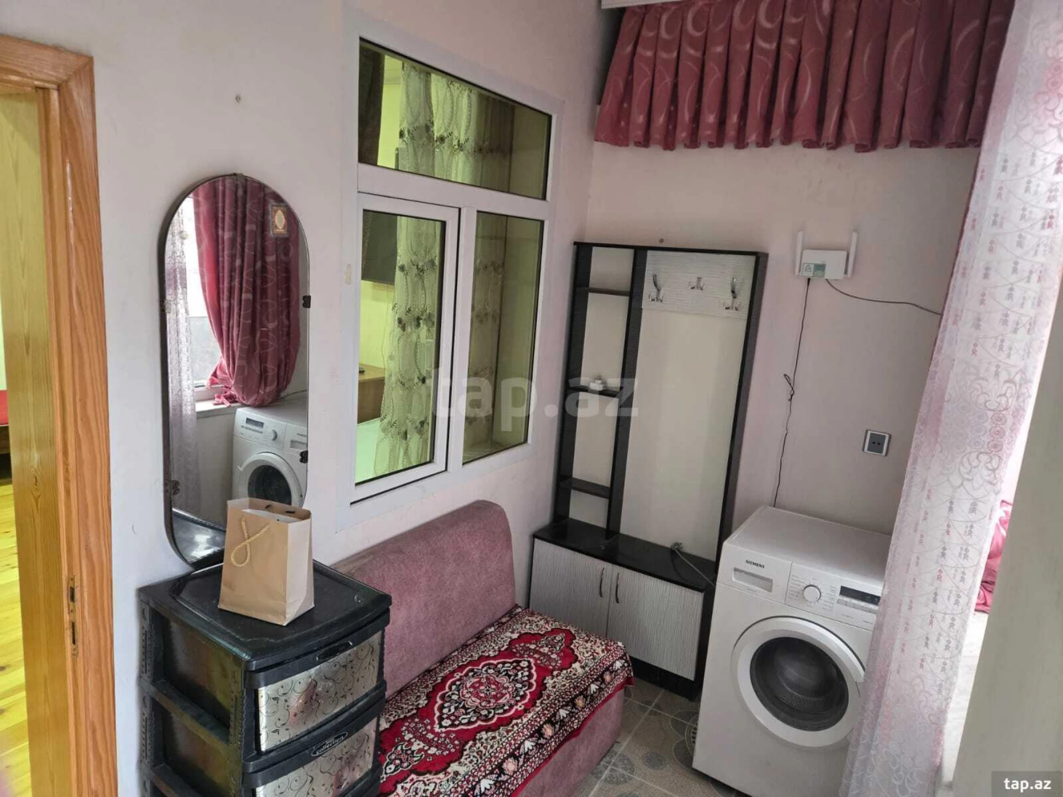 Kirayə verilir 1 otaqlı həyət evi