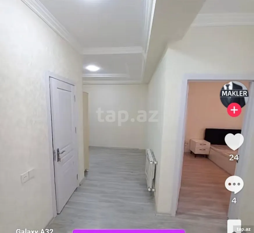 Kirayə verilir 3 otaqlı yeni tikili 130 m²