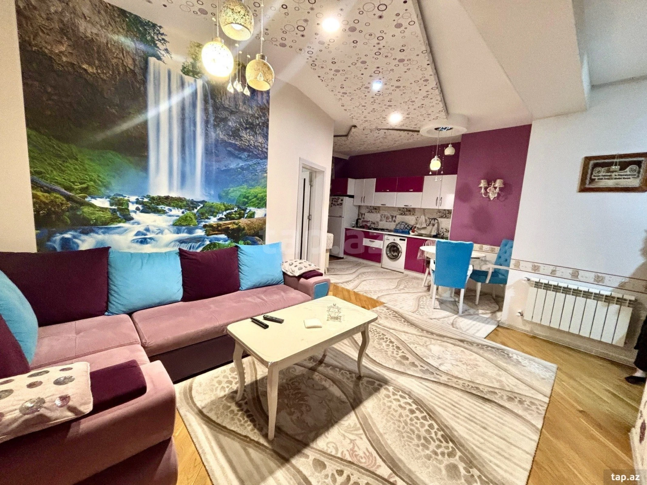 Kirayə verilir 2 otaqlı yeni tikili 70 m²