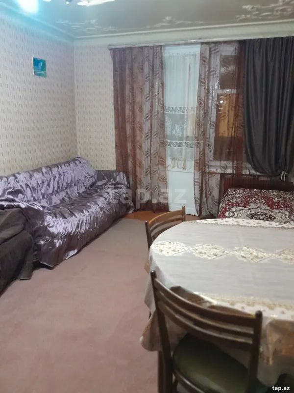 Kirayə verilir 1 otaqlı mənzil 35 m²