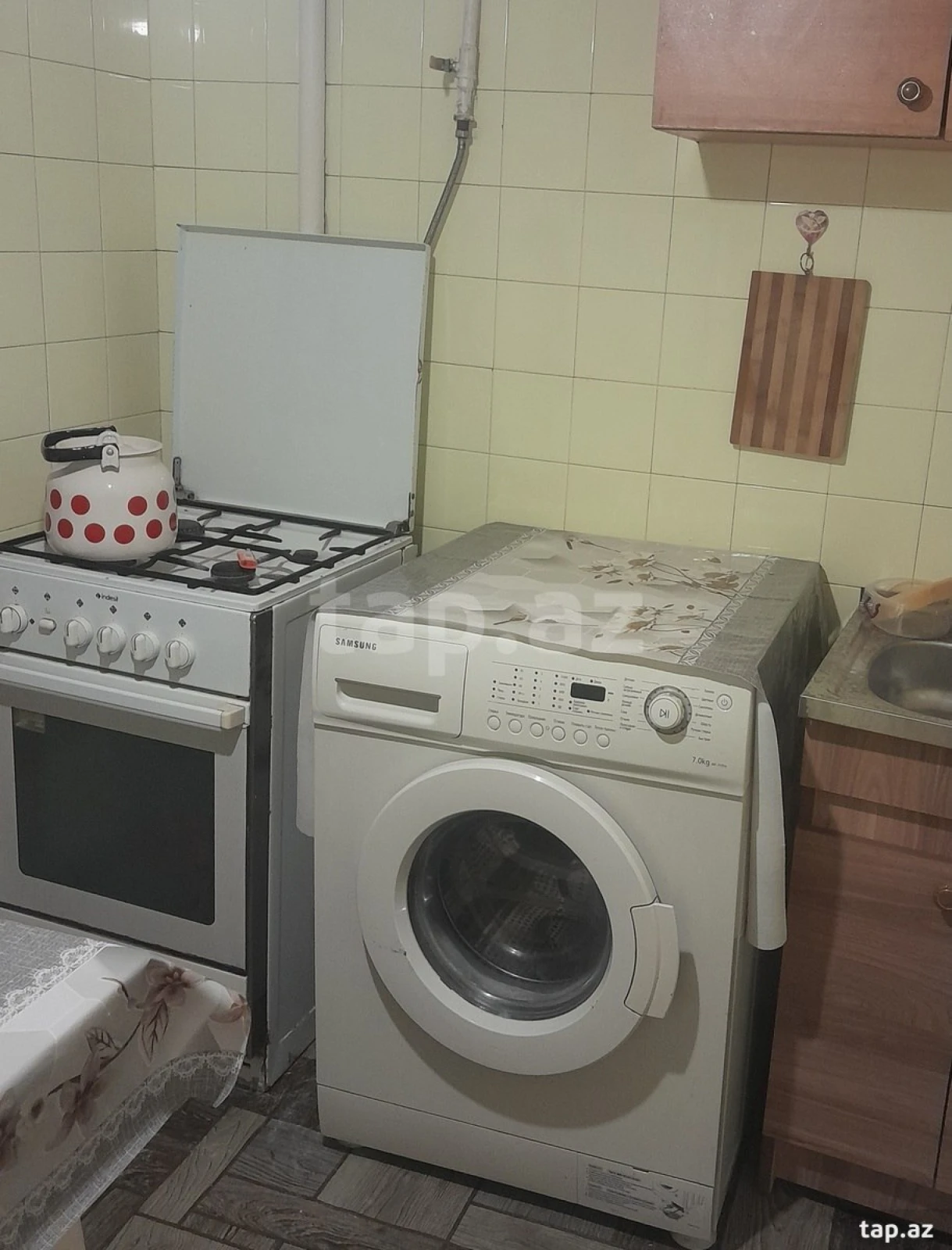 Kirayə verilir 1 otaqlı mənzil 35 m²